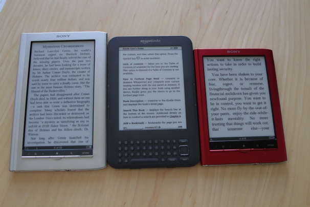 Új Sonyk és az új Kindle